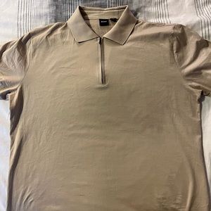 Hugo Boss zip polo